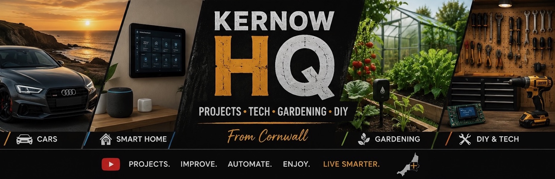 Kernow HQ — Projects, Tech, Gardening and DIY from Cornwall